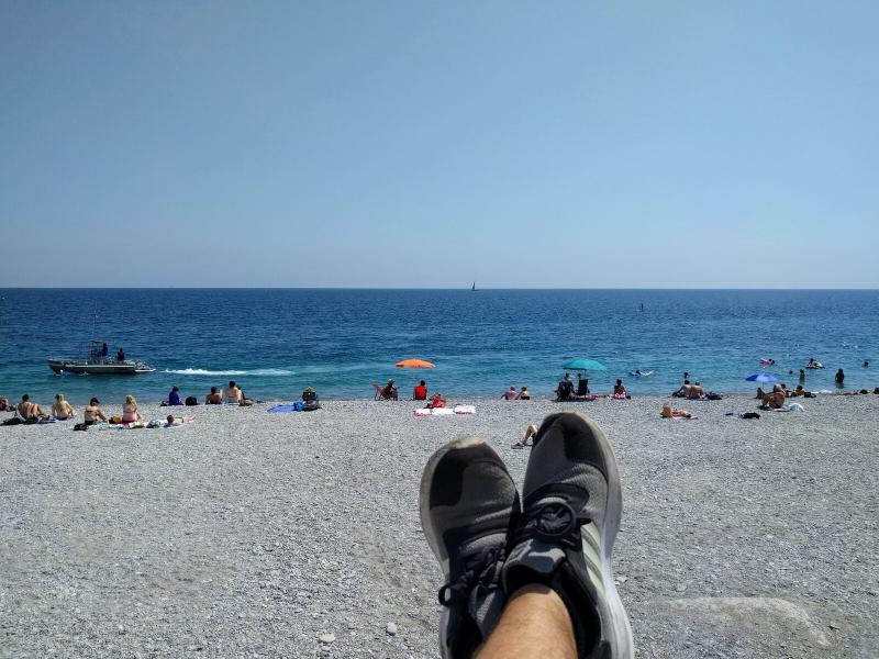 Kicking back on the Cote D'Azur