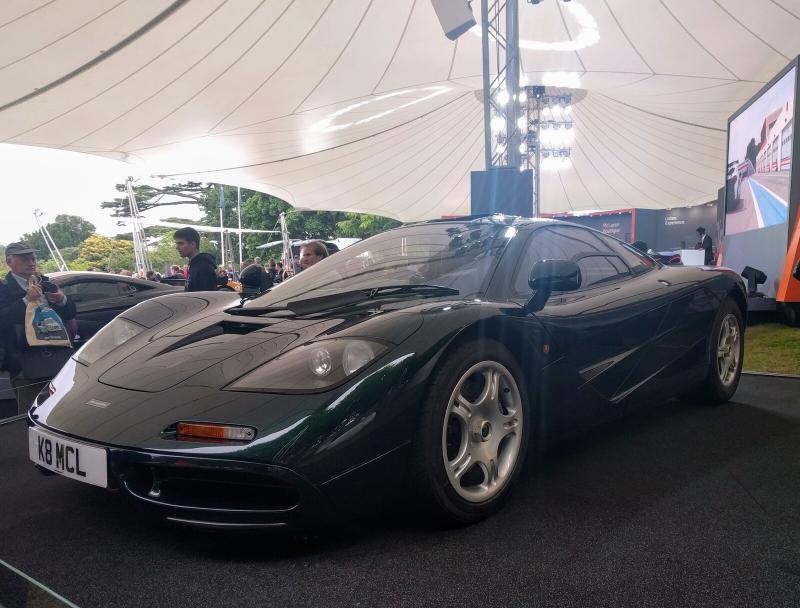 McLaren F1 prototype on display at Goodwood