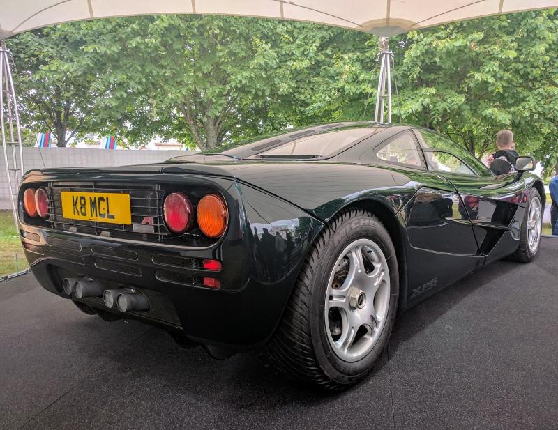 Another view of the McLaren F1 prototype at Goodwood