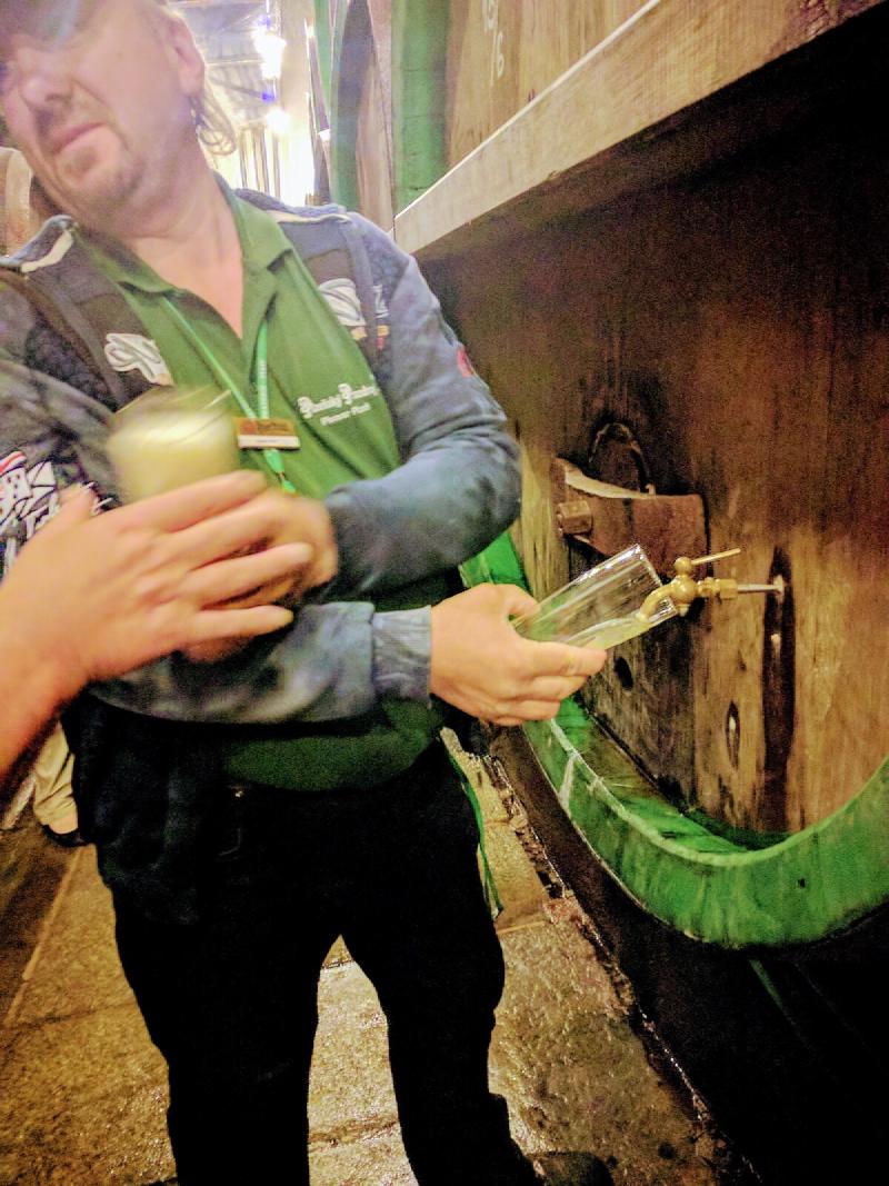 Another scene from the Pilsner Urquell brewery in Pilsen