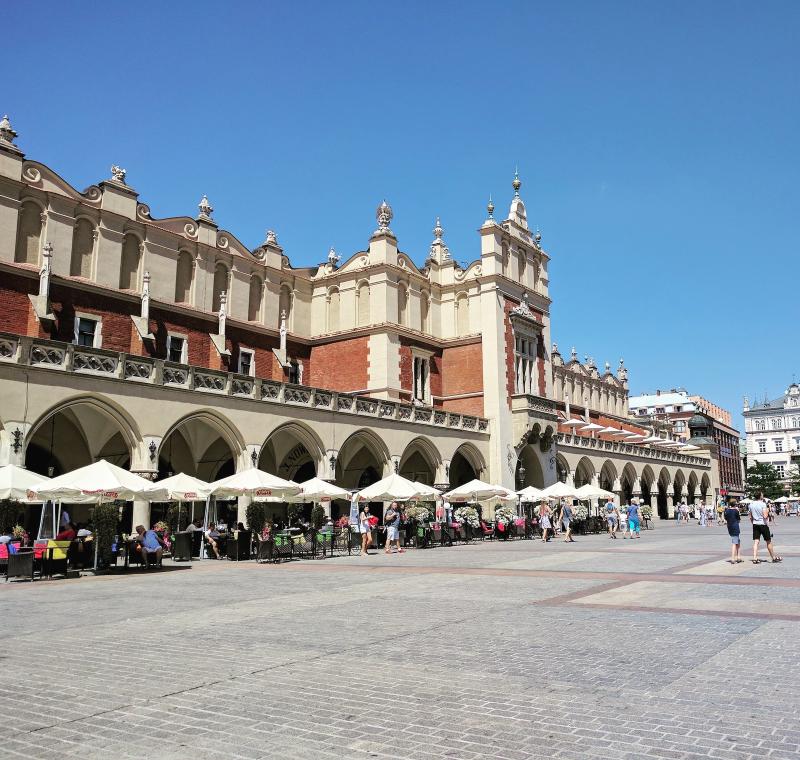 Another summer street scene in Krakow
