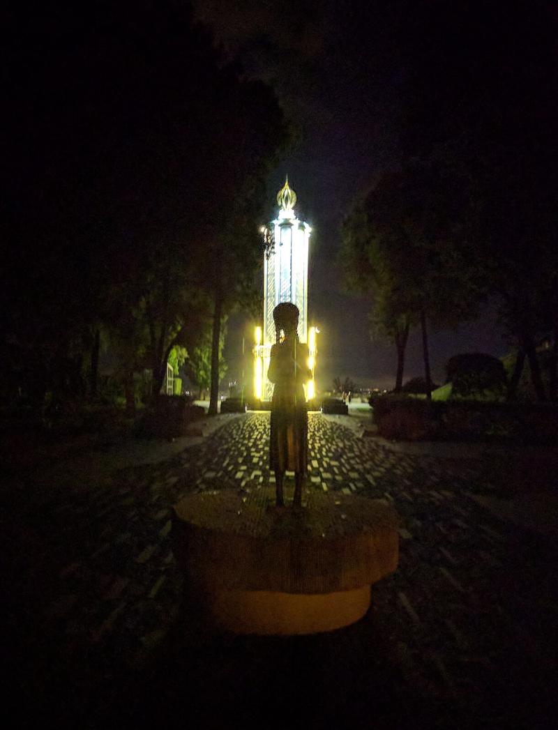 Holodomor memorial statue in Kyiv